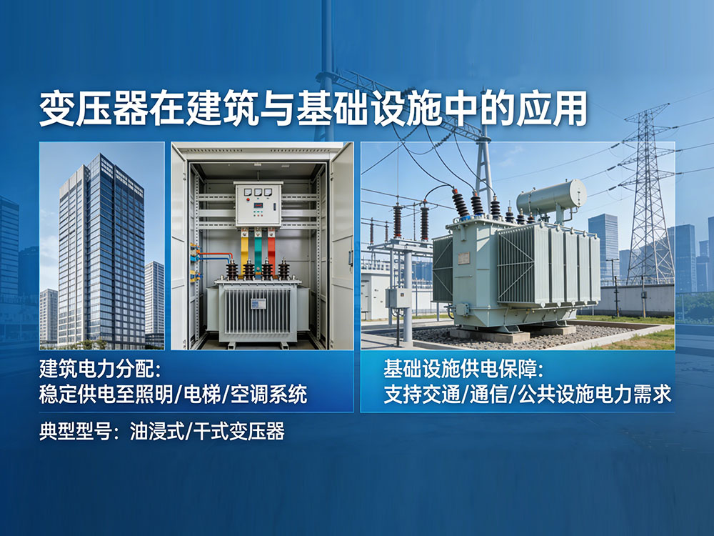 青海变压器应用于建筑与基础设施